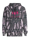 ISABEL MARANT MILEY TIE-DYE LOGO HOODIE,400013412176