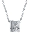 Birks Women's Muse 18k White Gold & Diamond Ring Pendant Necklace