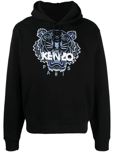 Kenzo Tiger Hoodie In Black