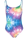 ACK TIE-DYE RAINBOW SWIM SUIT