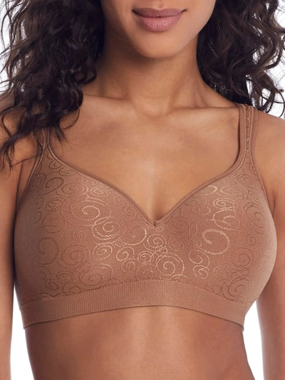 Bali Comfort Revolution Wire-free Bra In Cinnamon Swirl