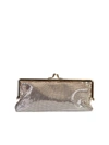 PACO RABANNE METALLIC CLUTCH,20ASS0194 MET136 M056