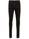 SAINT LAURENT JEANS SKINNY NERO