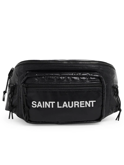 Saint Laurent Marsupio Nero In Black