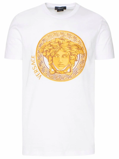 Versace White T-shirt In White