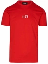 Dsquared2 Icon-print Cotton T-shirt In Red