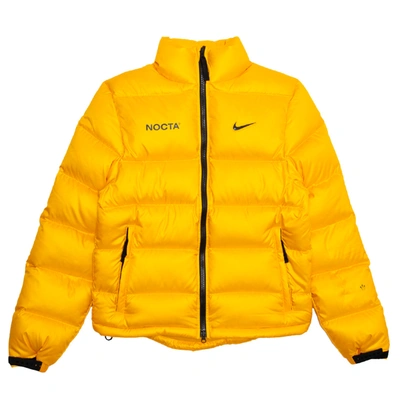 Pre-owned Nike  X Drake Nocta Puffer Jacket Yellow