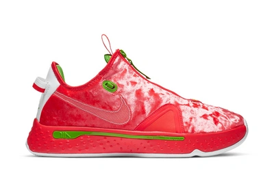 Pre-owned Nike Pg 4 Christmas (2020) In Red/white-green
