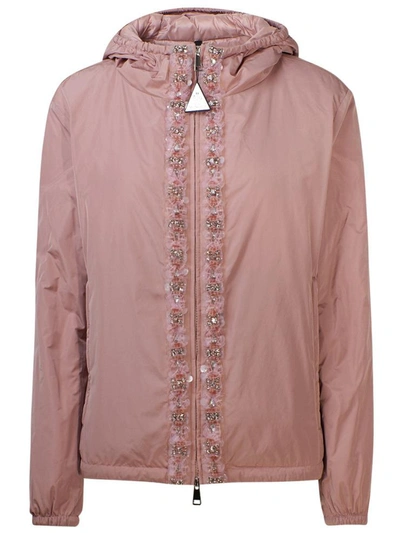 Moncler Giubbotto Argent Rosa In Pink
