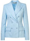 ALBERTA FERRETTI LIGHT BLUE BLAZER