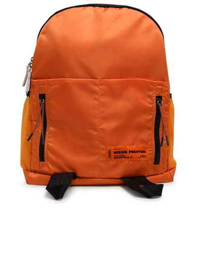Heron Preston Orange Backpack