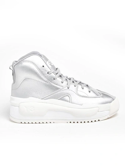 Y-3 Sneakers Hokori Argento In Silver