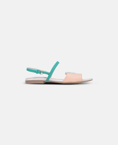 Stella Mccartney Kids' Butterfly Detail Open-toe Sandals In Pink