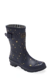 JOULES MOLLY FLORAL PRINT WELLY WATERPROOF RAIN BOOT,206801