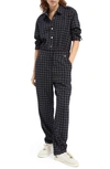 SCOTCH & SODA ALL IN ONE CHECK JUMPSUIT,160003