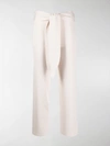 ANTONELLA RIZZA KNITTED HIGH-WAISTED TROUSERS,16111649