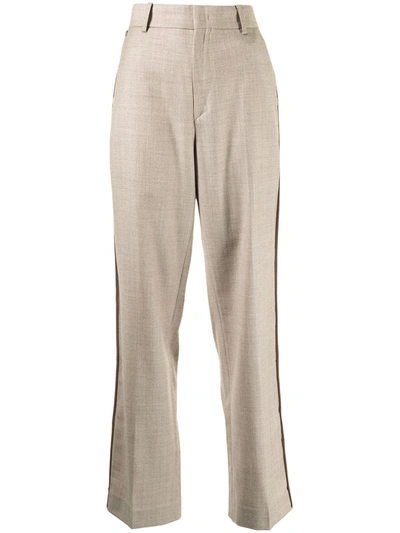 Ader Error Oversized Cut Trousers In Neutrals