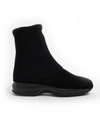 Hogan Black Interactive Boots In Black