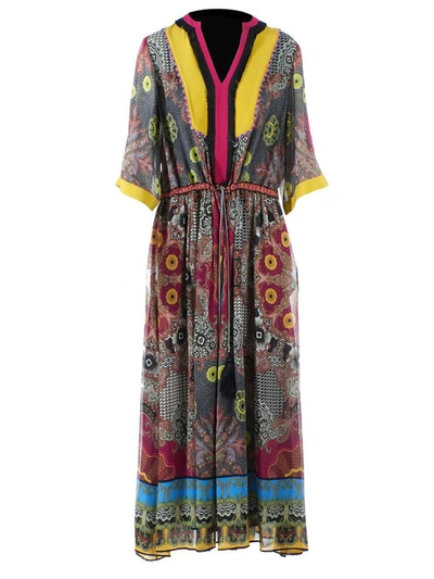 Etro Vestito 17753 4265 2 Seta In Multicolor