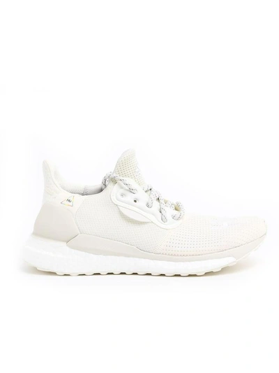 Adidas X Pharrell Williams White Sneakers In Beige