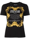 Versace Jeans Couture Black Cotton T-shirt