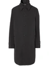 BURBERRY TECHNICAL CAR COAT WITH DETACHABLE WARMER