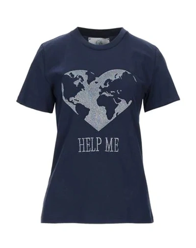 Alberta Ferretti T-shirts In Blue