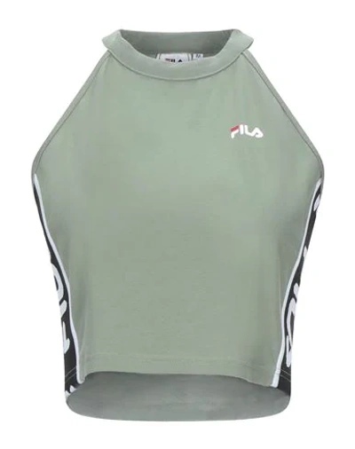 Fila Tops In Military Green