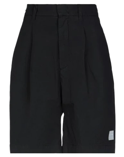 Department 5 Woman Shorts & Bermuda Shorts Black Size 26 Cotton