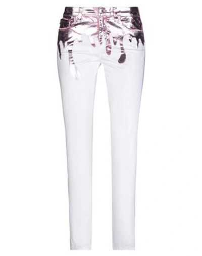 Love Moschino Pants In White