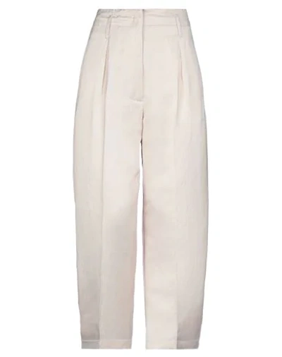 Semicouture Pants In Beige