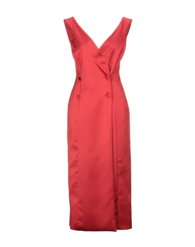 Jijil Short Dresses In Red