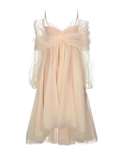 Aniye By Short Dresses In Pale Pink