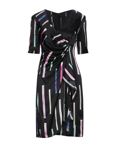 Emporio Armani Short Dresses In Black