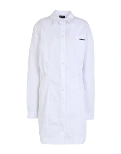 Marcelo Burlon County Of Milan Short Dresses In White