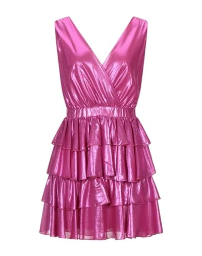 Be Blumarine Short Dresses In Pink