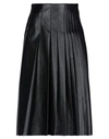 Cedric Charlier Midi Skirts In Black