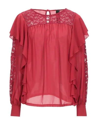 Revise Blouses In Brick Red