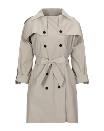 Annie P Overcoats In Beige