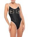 Elisabetta Franchi One-piece Swimsuits In Black