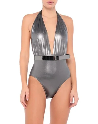 Moeva One-piece Swimsuits In Grey