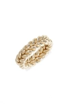 Laura Lombardi Grana Ring In Brass