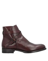 Fratelli Rossetti Ankle Boots In Dark Brown