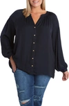 ADYSON PARKER OVERSIZE BUTTON-UP BLOUSE,ACW0003X07