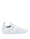 ROGER VIVIER ROGER VIVIER WOMAN SNEAKERS WHITE SIZE 5.5 SOFT LEATHER, RUBBER,11985401IE 3