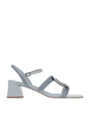 Roger Vivier Sandals In Slate Blue