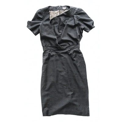 Pre-owned Kenzo Mid-length Dress In Anthracite