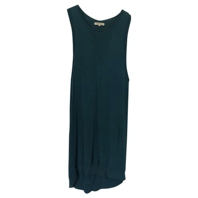 Pre-owned Carin Wester Mid-length Dress In Green