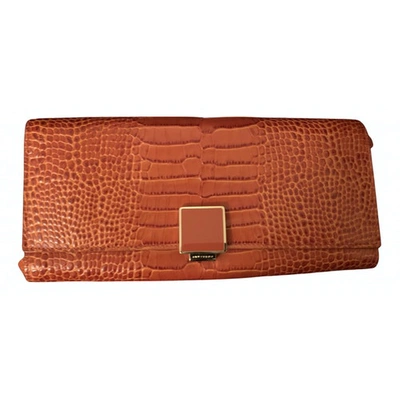 Pre-owned Smythson Orange Leather Purses, Wallet & Cases