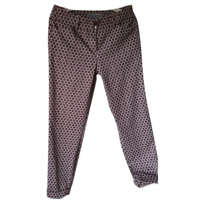 Pre-owned Ashley B Carot Pants In Multicolour
